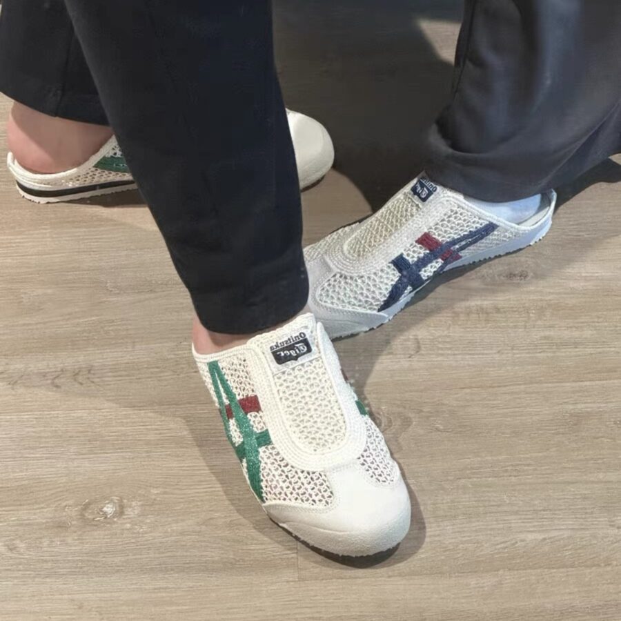 giày onitsuka tiger mexico 66 sabot 'cream kale' 1183c123-103