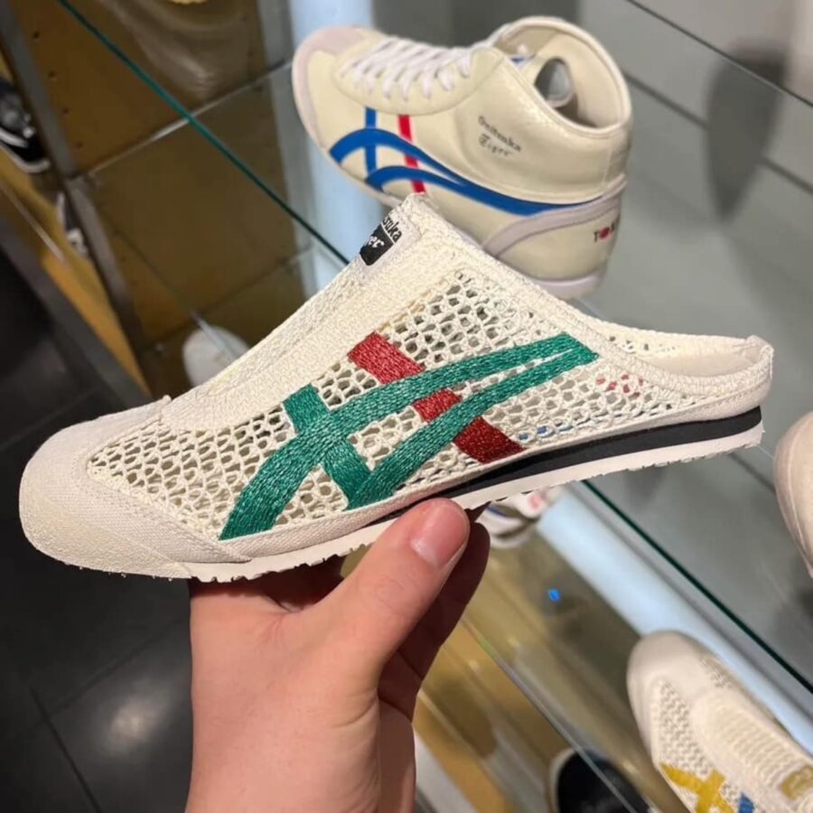 giày onitsuka tiger mexico 66 sabot 'cream kale' 1183c123-103