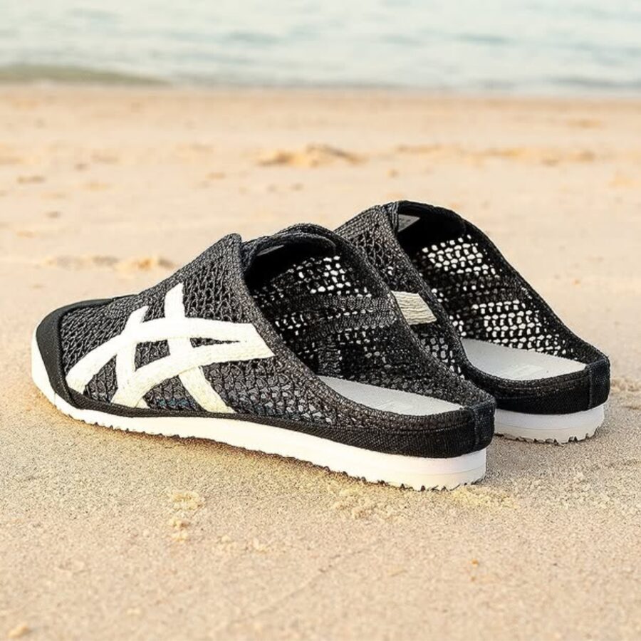 giày onitsuka tiger mexico 66 sabot 'black cream' 1183c123-001