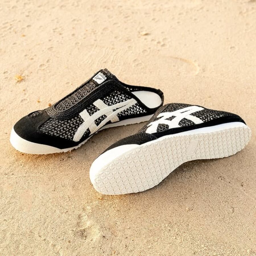 giày onitsuka tiger mexico 66 sabot 'black cream' 1183c123-001