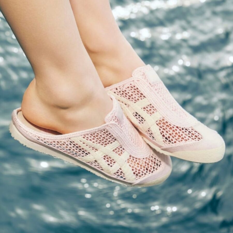 giày onitsuka tiger mexico 66 sabot unisex 'crystal pink cream' 1183c123-700