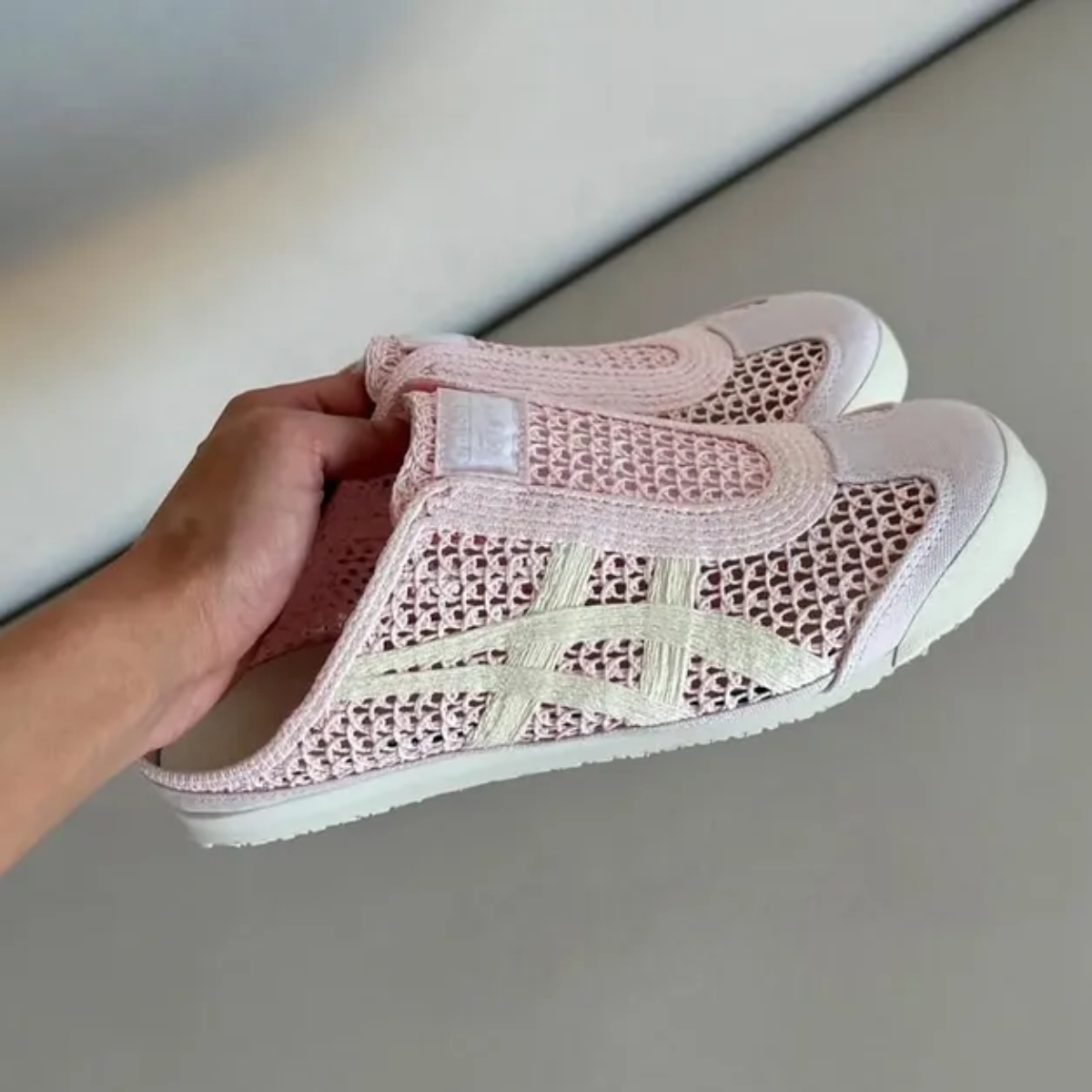 Giày Onitsuka Tiger Mexico 66 Sabot Unisex 'Crystal Pink