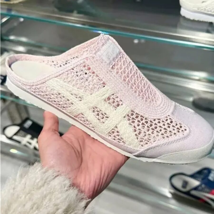 giày onitsuka tiger mexico 66 sabot unisex 'crystal pink cream' 1183c123-700