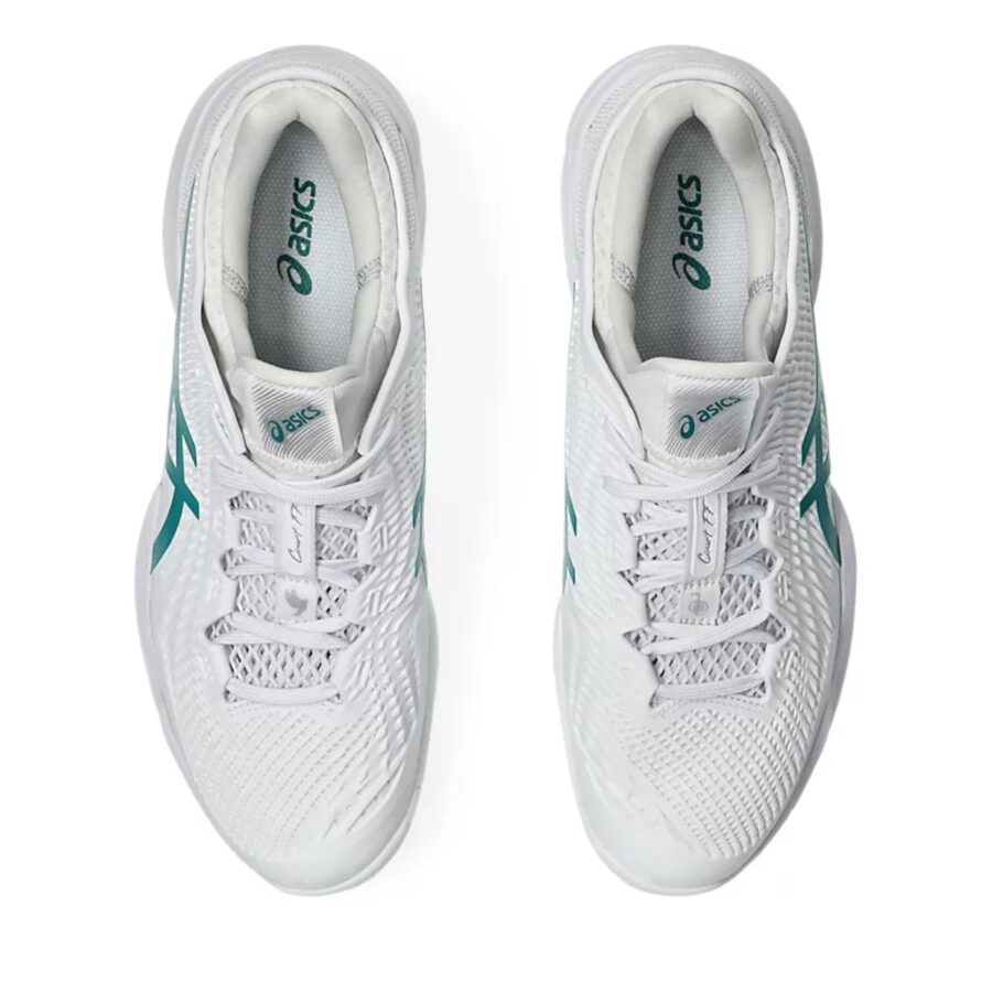 giày tennis pickleball asics court ff 3 novak 'white' 1041a361-100