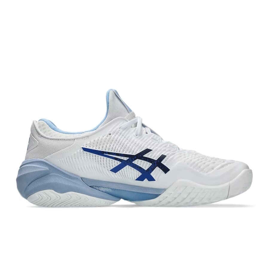 giày tennis pickleball asics court ff 3 novak 'white tuna blue' 1041a522-967