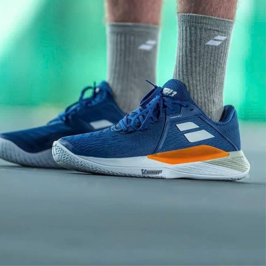 giày tennis pickleball babolat propulse fury 3 'blue' 30s24208-4116