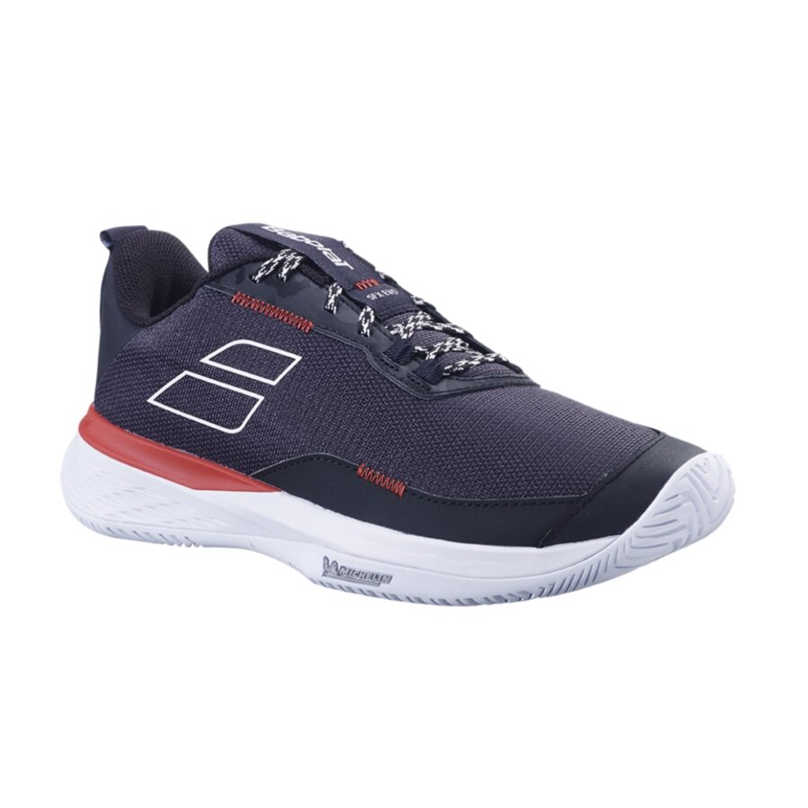 giày tennis pickleball babolat sfx evo all court 'black red' 30s24555-2042