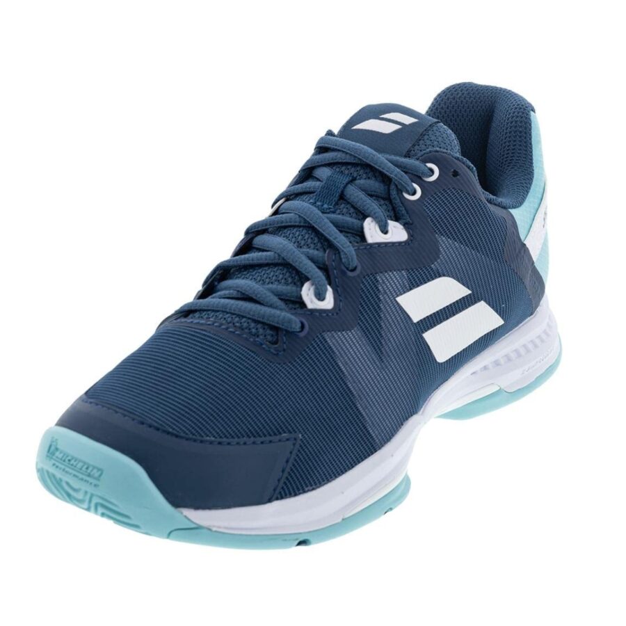 giày tennis pickleball babolat sfx3 all court deep dive blue 31s23530-4102