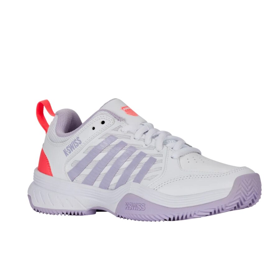 giày tennis pickleball k-swiss court express 2 clay 'white' 94429-182-m