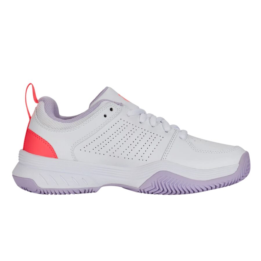 giày tennis pickleball k-swiss court express 2 clay 'white' 94429-182-m