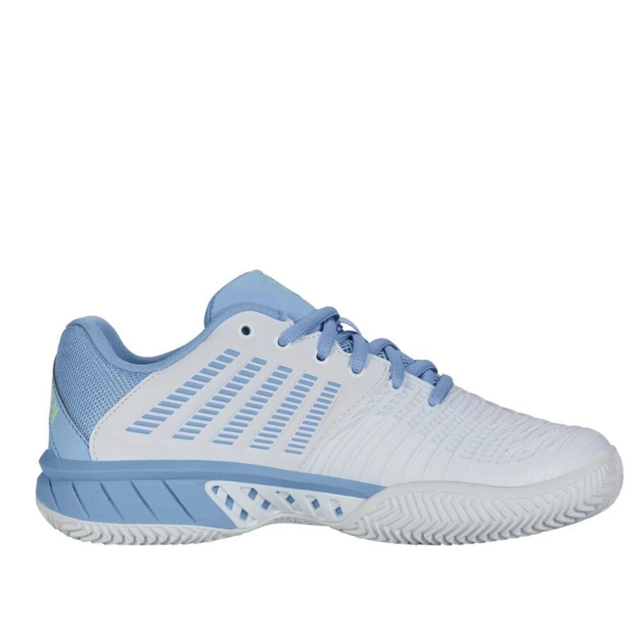 giày tennis pickleball k-swiss express light 3 clay 'white' 98563-112-m