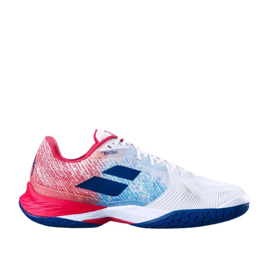 giày tennis/pickleball babolat jet mach 3 'red white' 30f22629-1005