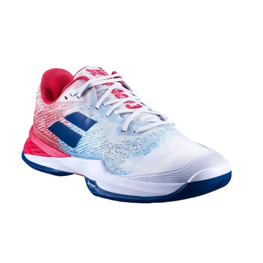 giày tennis/pickleball babolat jet mach 3 'red white' 30f22629-1005