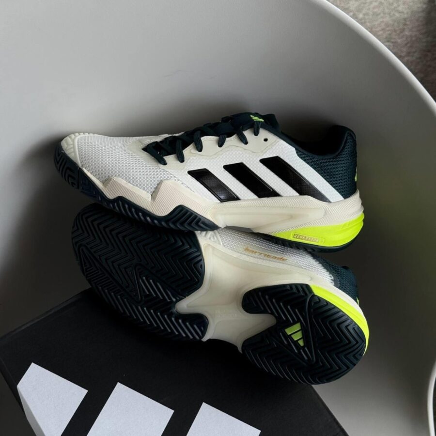 giày tennis/pickleball adidas barricade 13 ''off white'' jh5129