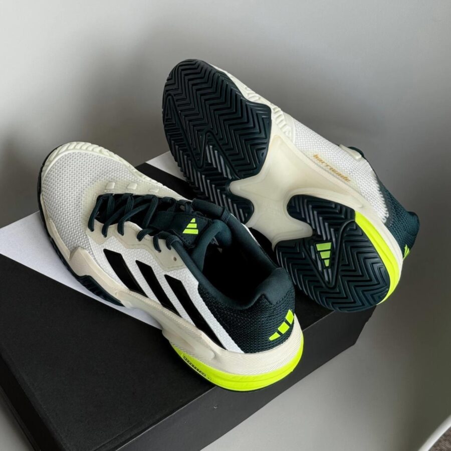 giày tennis/pickleball adidas barricade 13 ''off white'' jh5129