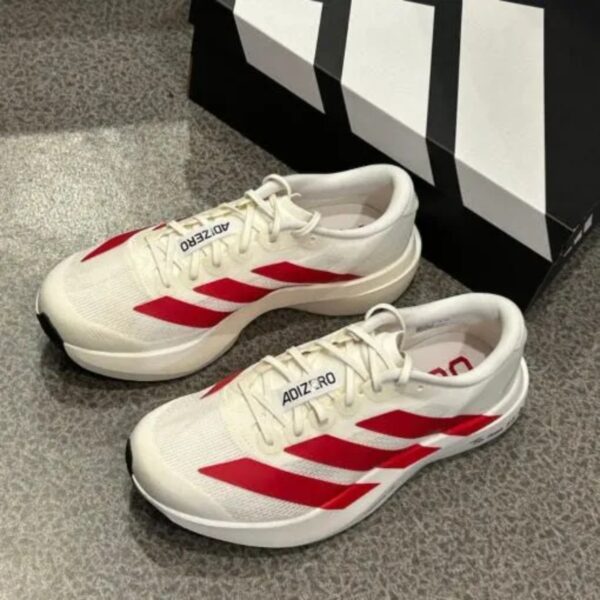 Giày adidas Adizero Evo SL 'White Red' JS1182