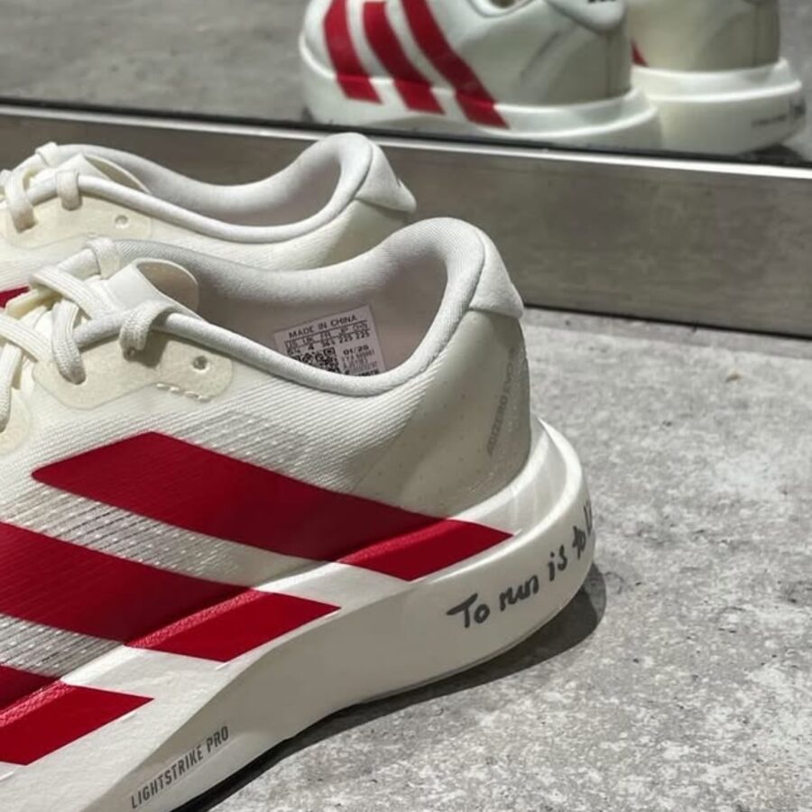 giày adidas adizero evo sl 'white red' js1182