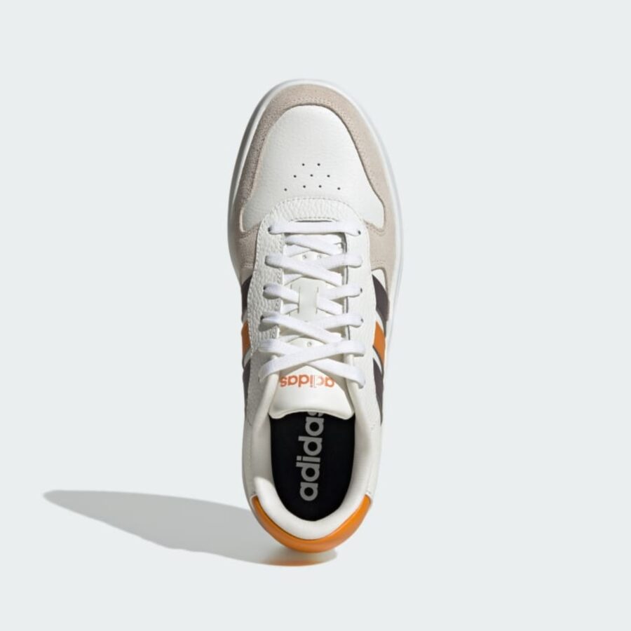 giày adidas litecourt nam 'core white grey strata' jr0026