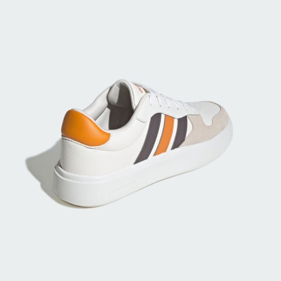 giày adidas litecourt nam 'core white grey strata' jr0026