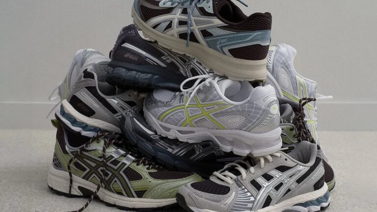 kith x asics vintage tech hè 2025: bộ sưu tập giày sneaker đỉnh cao