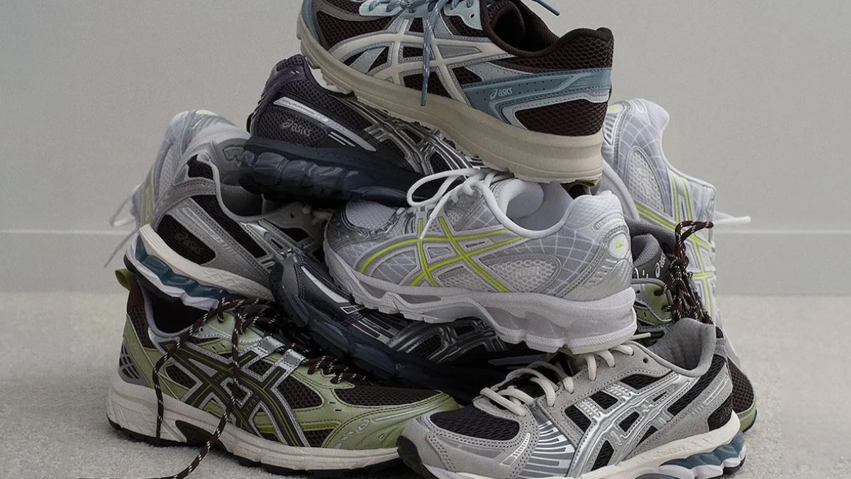 kith x asics vintage tech hè 2025: bộ sưu tập giày sneaker đỉnh cao kith x asics vintage tech hè 2025: bộ sưu tập giày sneaker đỉnh cao