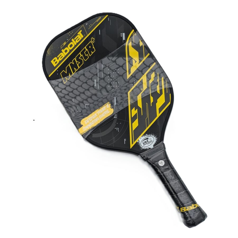 vợt pickleball babolat mnstr+ 15mm ‘black yellow’