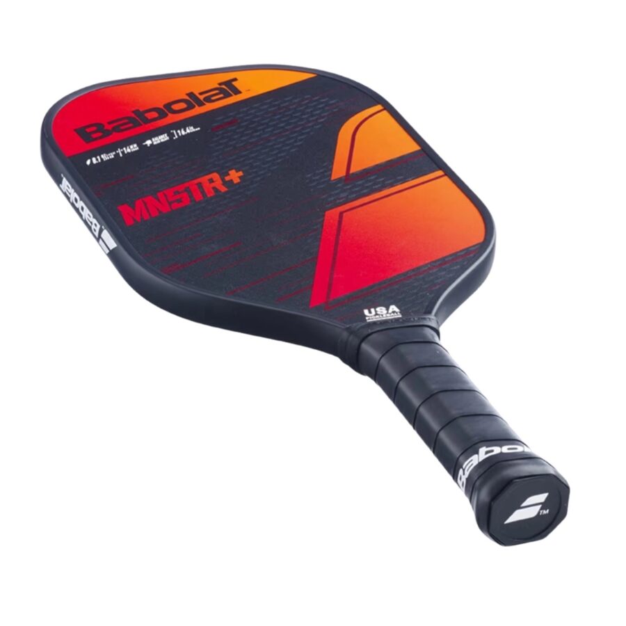 vợt pickleball babolat mnstr plus 14mm 'black orange'