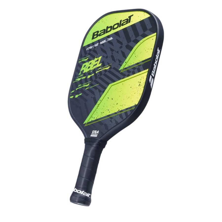 vợt pickleball babolat rbel 16mm ‘black green’