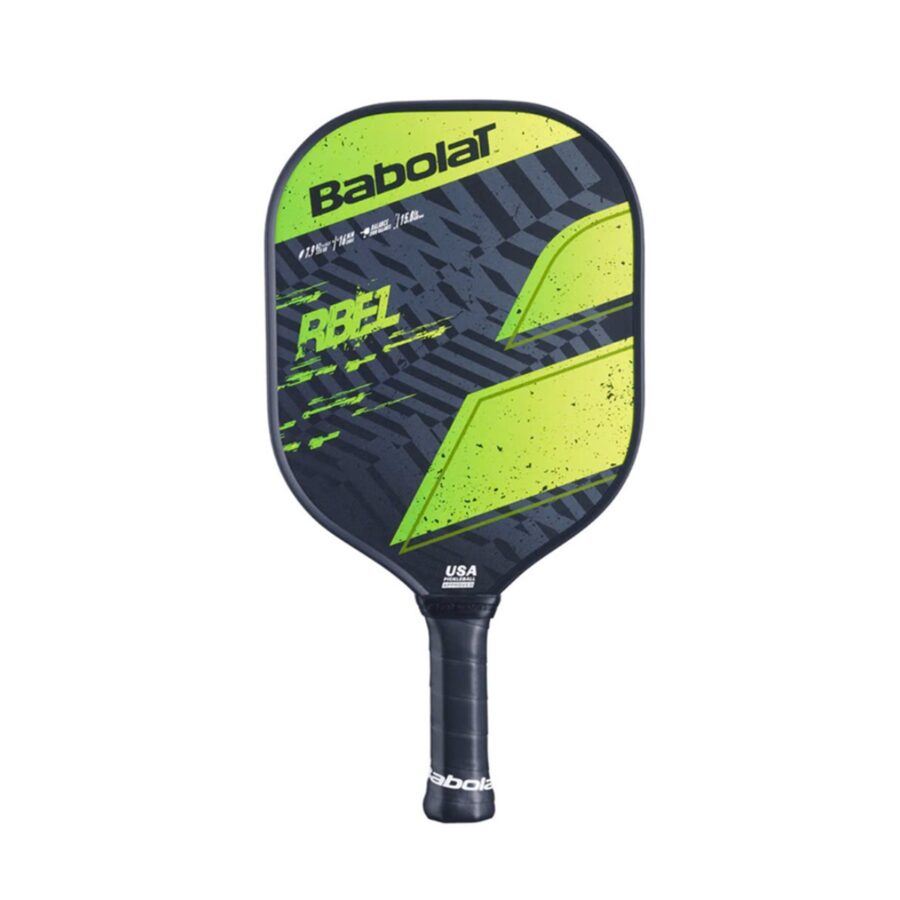 vợt pickleball babolat rbel 16mm ‘black green’