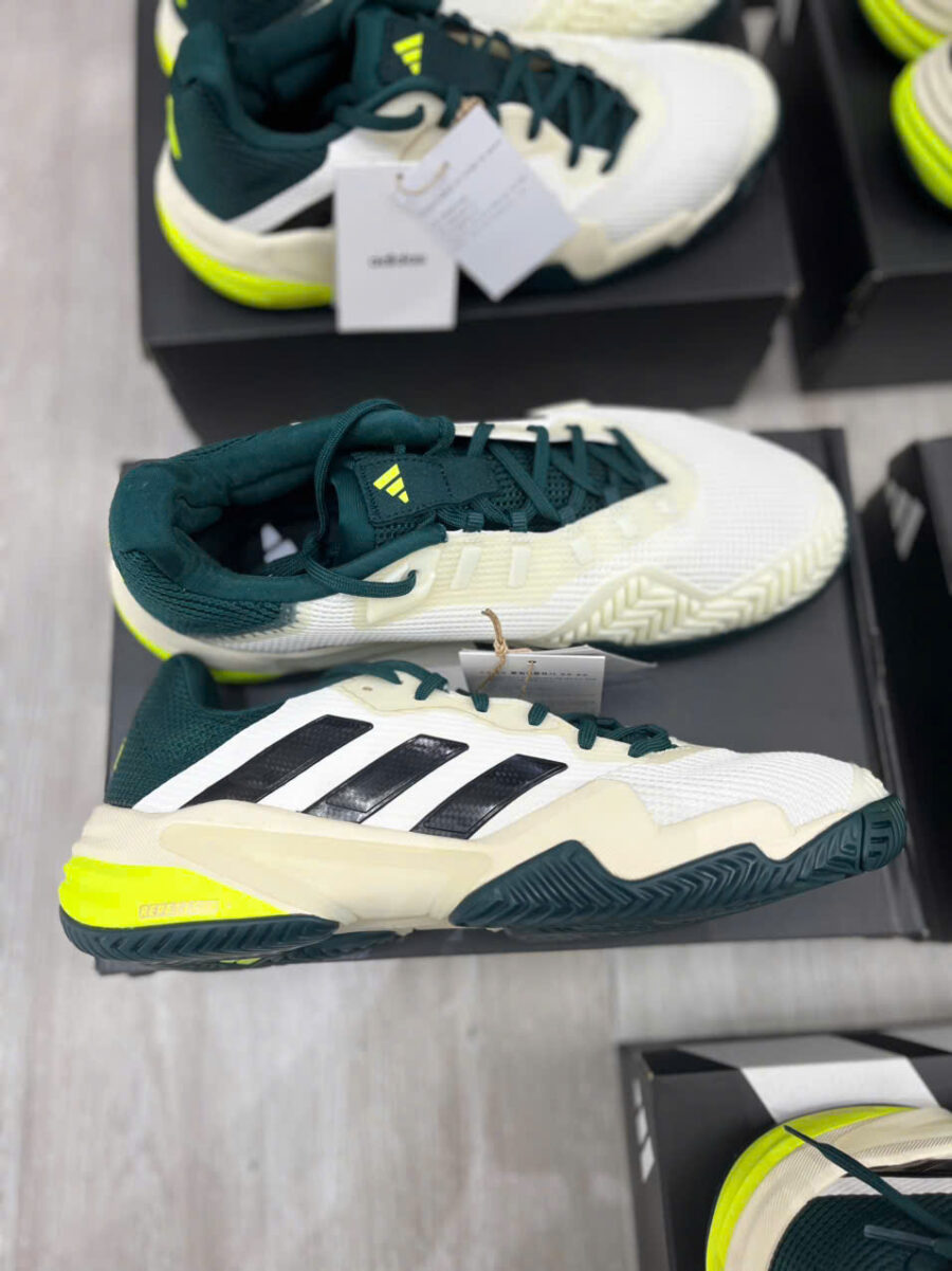giày tennis/pickleball adidas barricade 13 ''off white'' jh5129