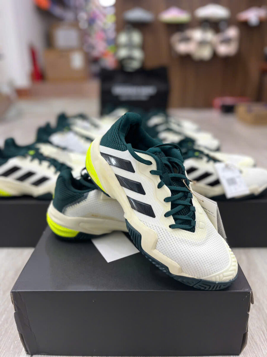 giày tennis/pickleball adidas barricade 13 ''off white'' jh5129
