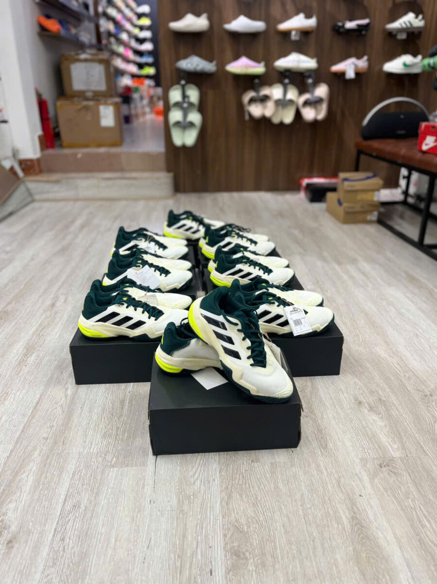 giày tennis/pickleball adidas barricade 13 ''off white'' jh5129