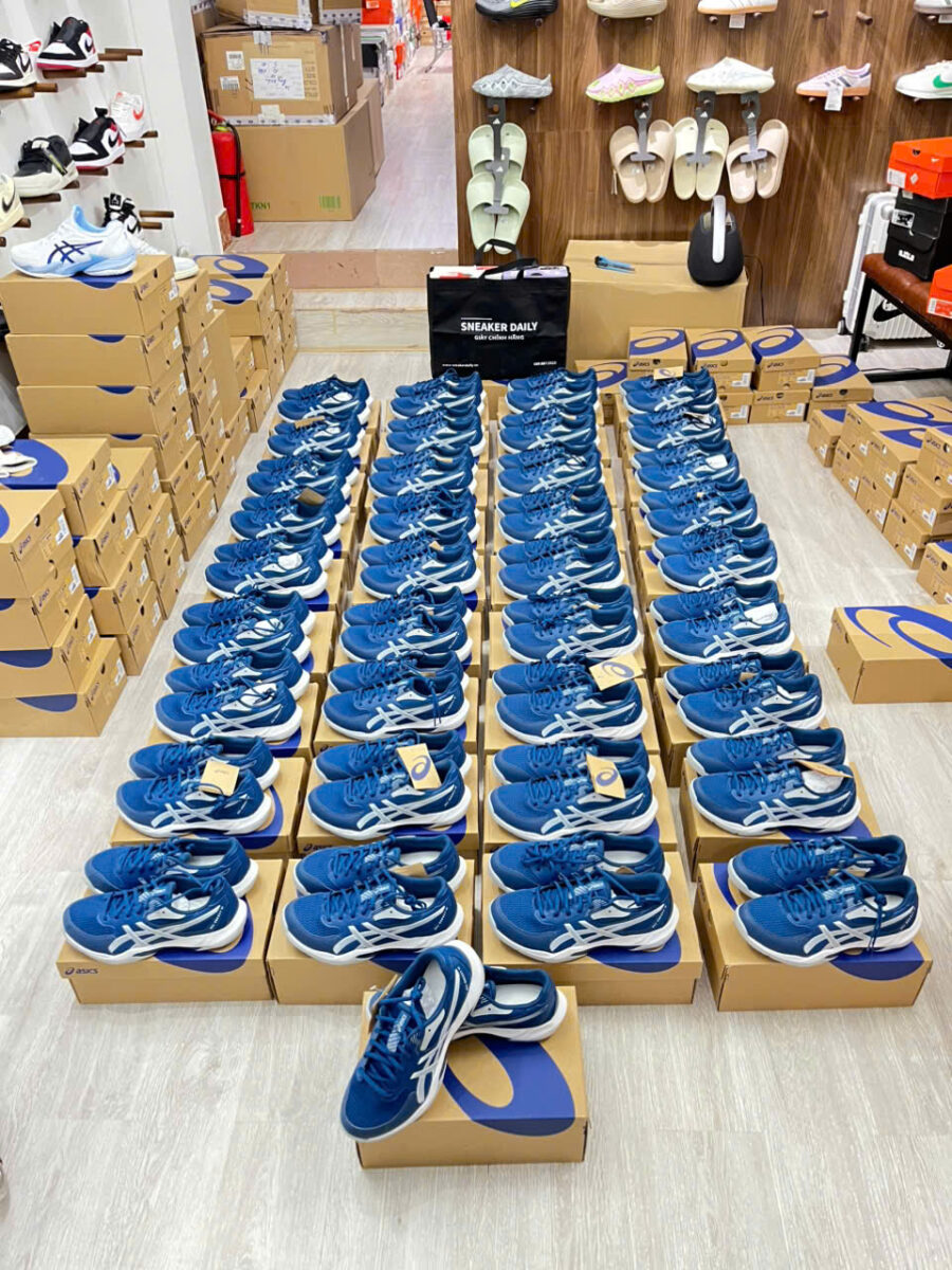 giày asics gel-rocket 12 'mako blue' 1071a116-400