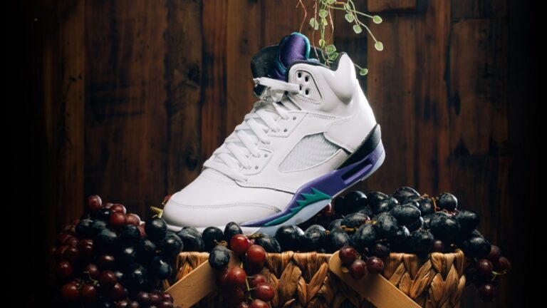 Air Jordan 5 ‘Grape’ trở lại sau 12 năm vào mùa hè 2025