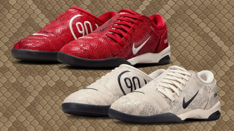 Nike Total 90 III “Snakeskin” lột xác tái sinh cho World Cup 2026