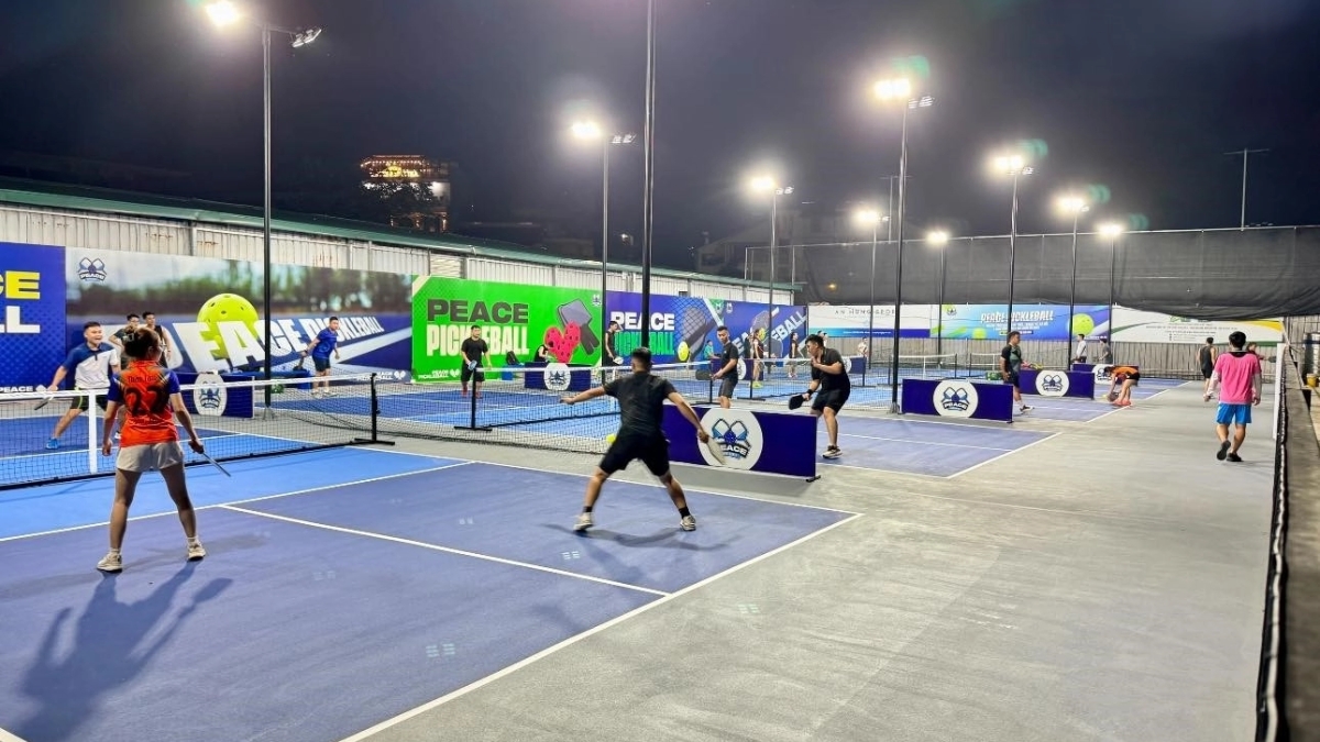 top 10 địa chỉ sân pickleball huyện thanh trì chất lượng sân pickleball peace