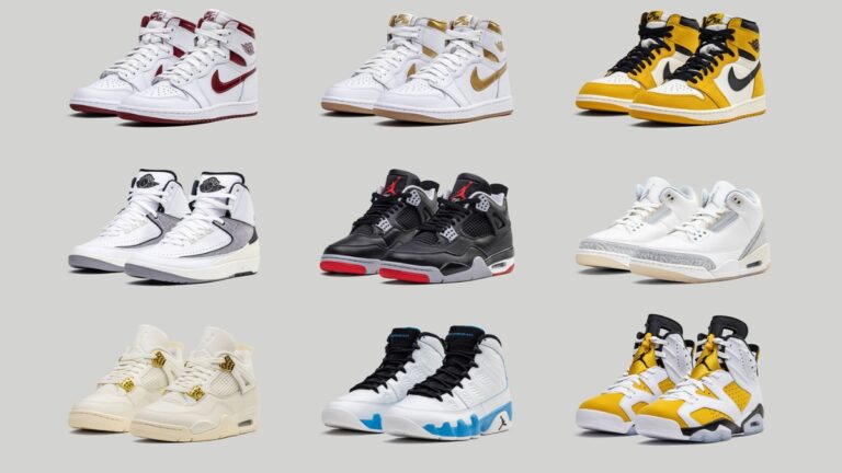 top 15 air jordan ra mắt năm 2025 mà bạn không thể bỏ lỡ