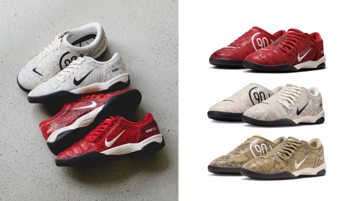 Nike Total 90 III “Snakeskin” lột xác tái sinh cho World Cup 2026