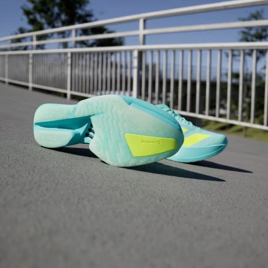 giày adidas adizero adios pro 4 'flash aqua lucid lemon' jr1251