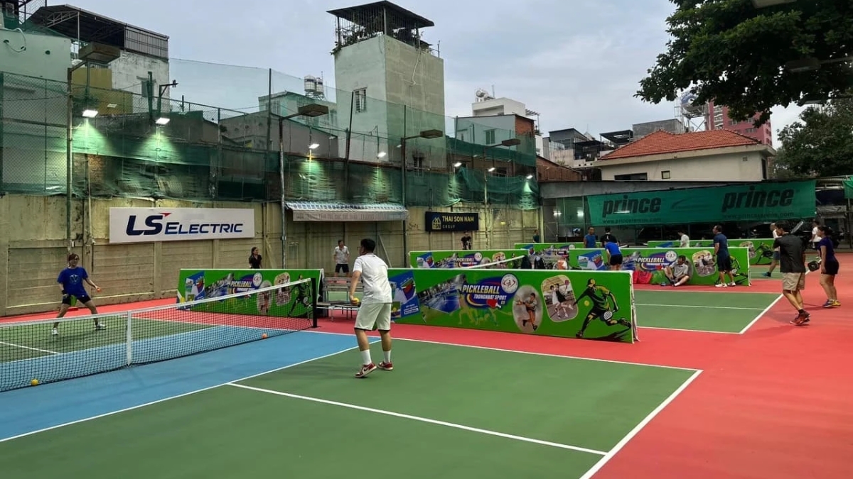 danh sách sân pickleball quận 6: địa điểm chơi bao chất