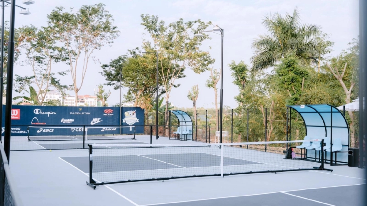 sân pickleball nội bài