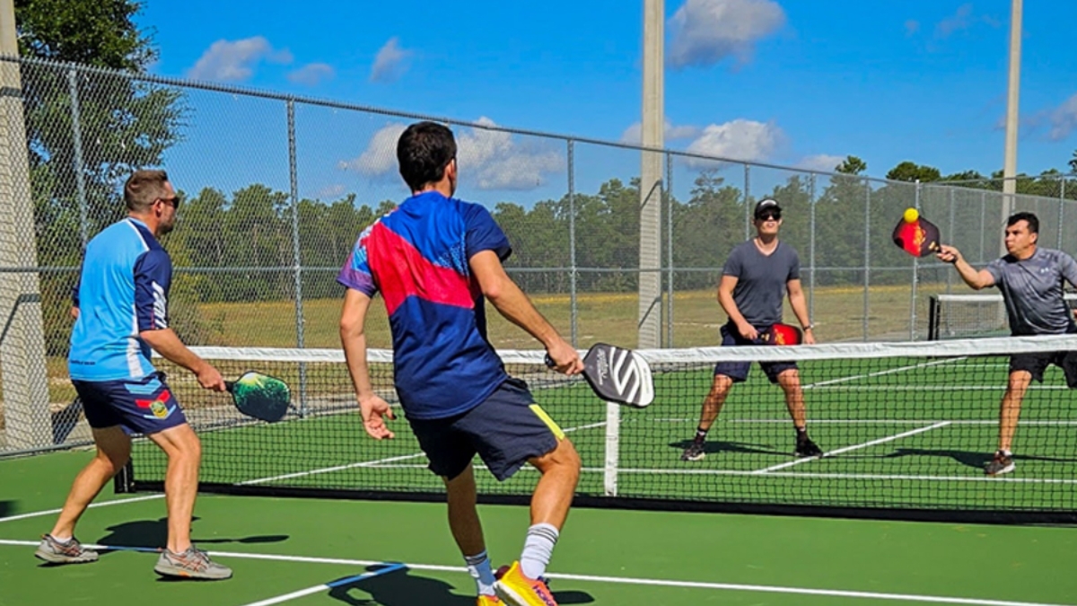 baseline trong pickleball là gì? vai trò và chiến thuật sử dụng xác định bóng trong sân (in) hay ngoài sân (out)