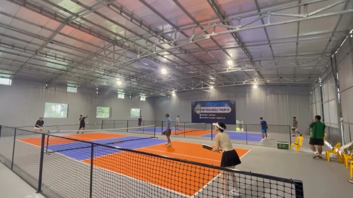top 10 địa chỉ sân pickleball huyện thanh trì chất lượng sân pickleball hk phạm tu