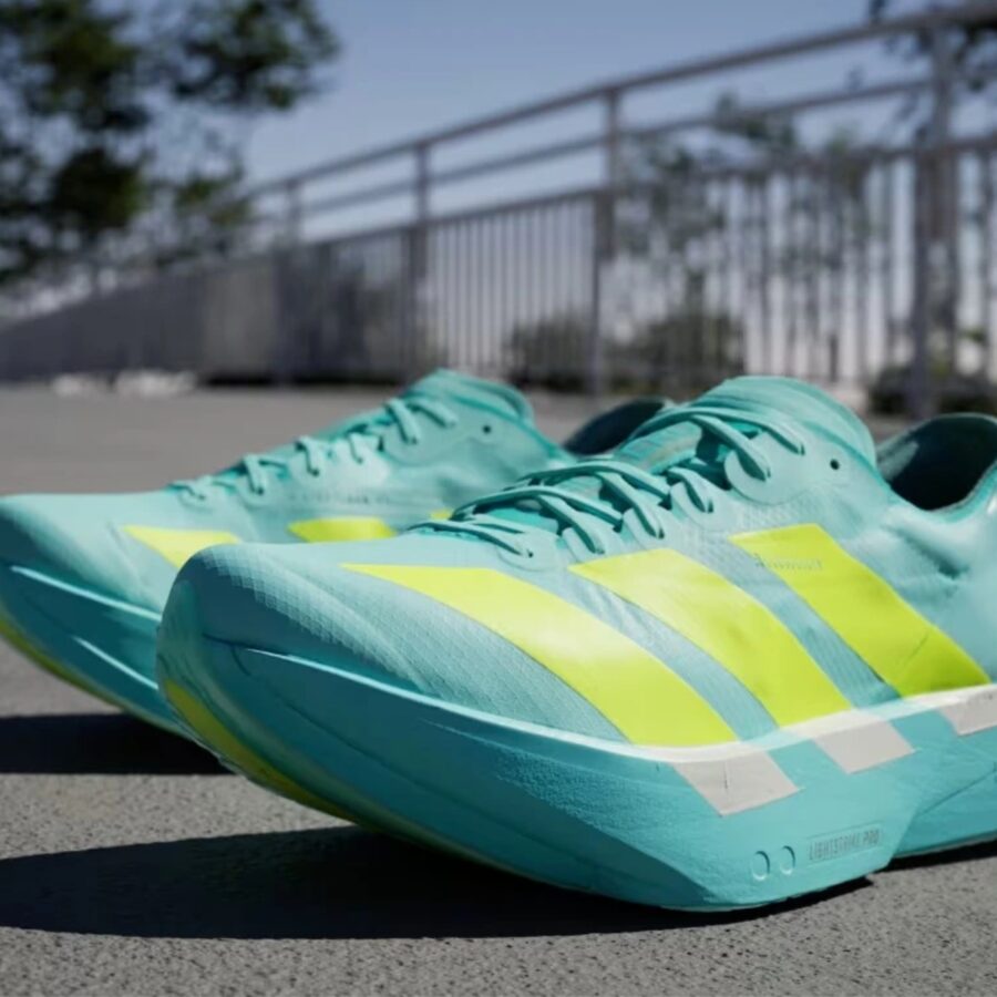 giày adidas adizero adios pro 4 'flash aqua lucid lemon' jr1251