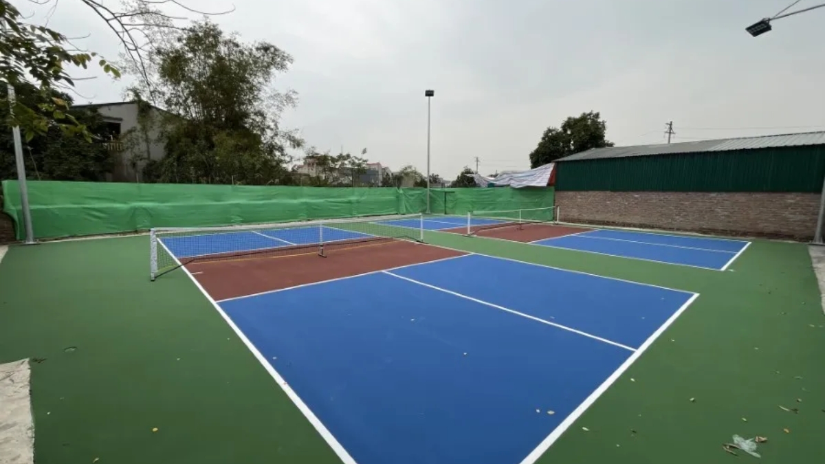 sân pickleball sóc sơn