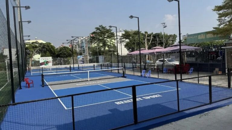top địa điểm sân pickleball nhà bè "hot" nhất