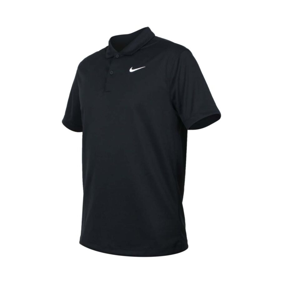 áo nike court dri-fit men's tennis polo 'black' dh0858-010