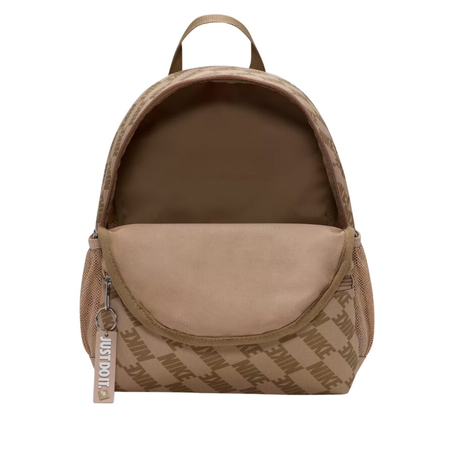 balo nike brasilia jdi older kids' mini backpack (11l) 'hemp beechtree' hv6481-200