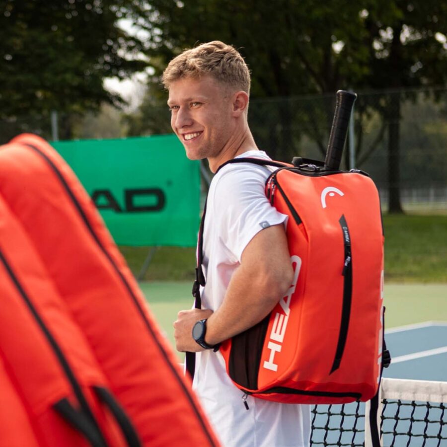 balo tennis head tour 25l 'fluo orange' 260854