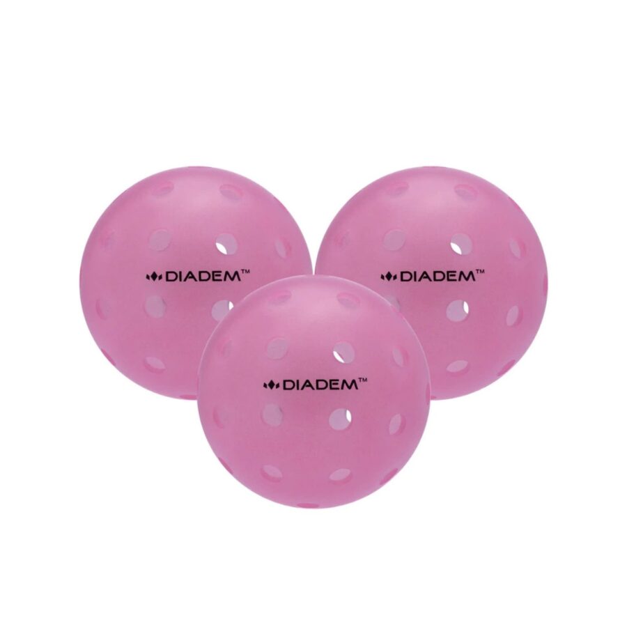 bóng pickleball diadem 3 pack 'pink'